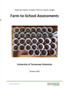 Farm to School Assessments - Cover Screenshot